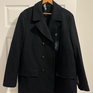 Ralph Lauren Dark Navy Coat